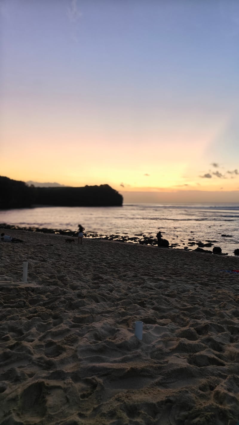 Balangan Beach.